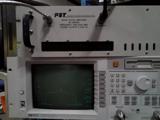 Comtech / Pst AR85729-5 850-2000MHz État Solide Amplificateur D0414216-1 3