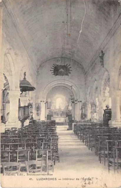 Cpa 95 Luzarks Church Interior