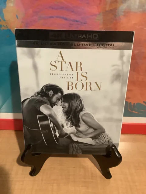 A STAR IS BORN (2018) 4K UHD Blu-ray Digital Code Slipcover   **Free Shipping** 3