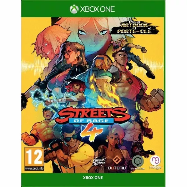 Streets Of Rage 4 Xbox One Eu Neuf Scellé Eng Bare Knuckle 4 Standard