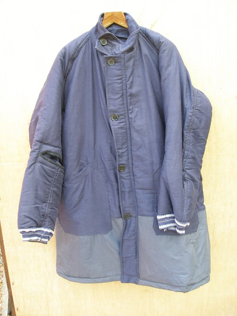 Mens Extra Thick Heavy Duty Artic 3/4 Length Padded Work Jacket Warm Winter Coat