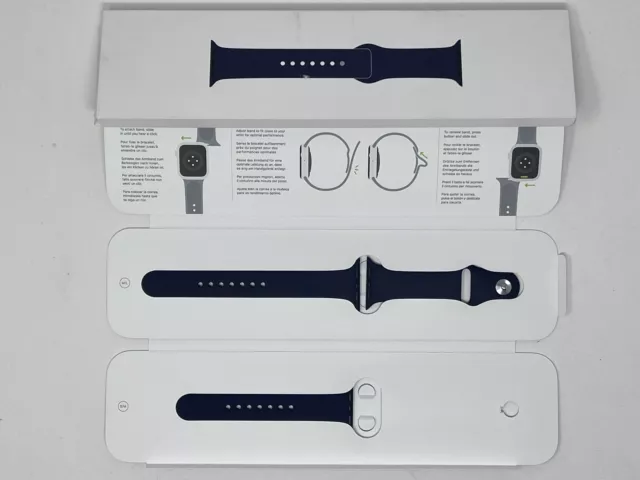 Genuine Apple Watch Sport Band DEEP NAVY Series 3 4 5 6 7 8 SE ULTRA 42/44/45mm