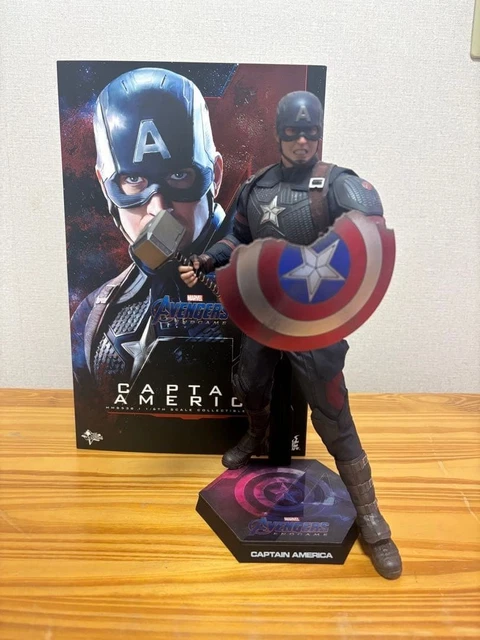 Marvel Heavyweights Collection – Figura De Metal Del Capitán América (Avengers: Endgame) Escala 1:18 – Edición Limitada En Lata