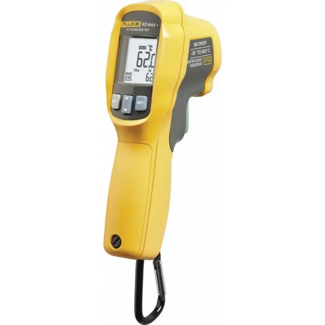 Thermomètre infrarouge Fluke 62 MAX+ Optique 12:1 -30 - +650 °C