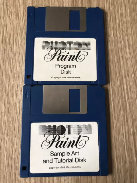 Photon Paint Commodore Amiga 500 Rare