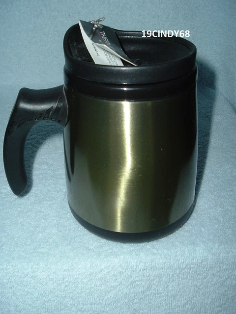New With Tag 15 Oz. Thermocafe Stainless Steel Insulated Desk Mug By Thermos 3