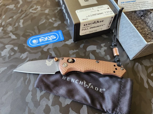 Benchmade 290BK-1 Full Immunity CPM-M4 Flat Dark Earth(Factory Sealed New Stock)