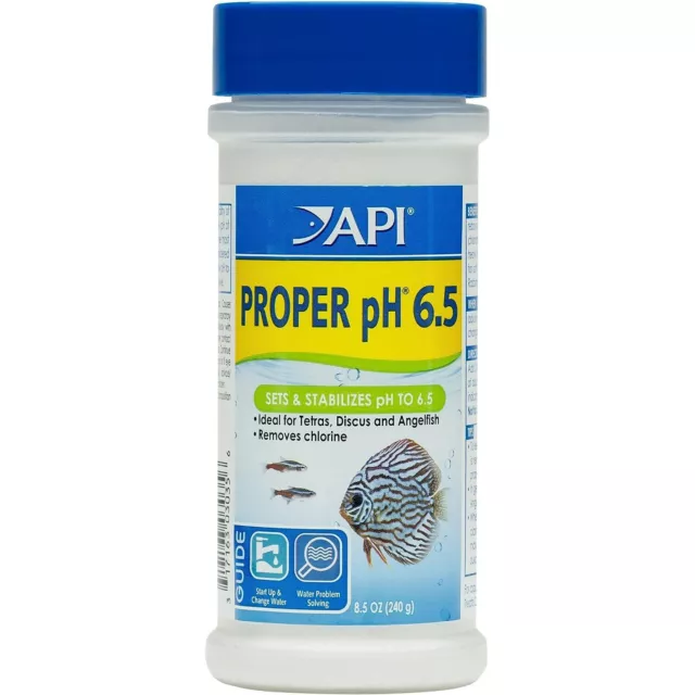 API Proper pH 6.5 Aquarium Freshwater Stabilizer 240 g