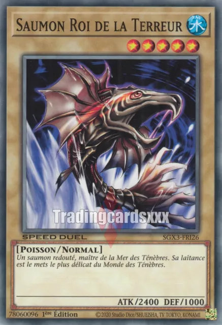 Yu-Gi-Oh! Saumon Roi de la Terreur : C SGX3-FRI26