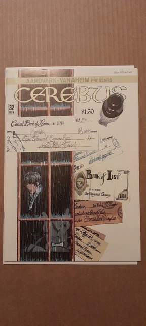 Cerebus the Aardvark #32 (Nov 1981, Aardvark-Vanaheim) VFNM wp free ship