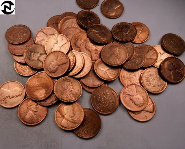 1920 Lincoln Wheat Penny Cent Roll ~ 50 Coins ~ (R16)
