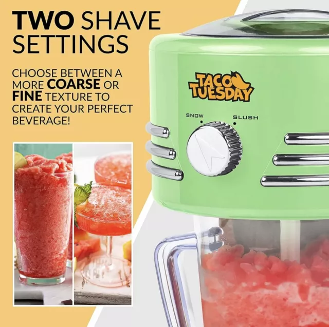 Frozen Drink Machine Margarita Slush Maker Smoothie Shaved Ice Slushie Beverage 3