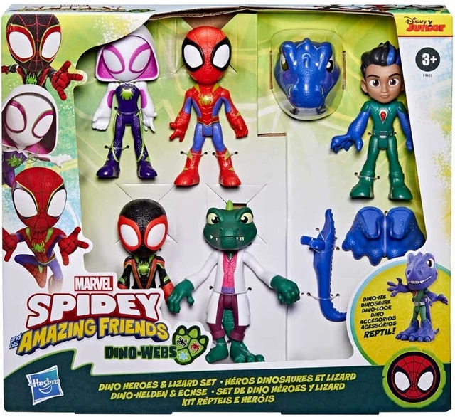 Spidey and His Amazing Friends – Set Spidey Web Crawler con Action Figure e Accessori Hasbro