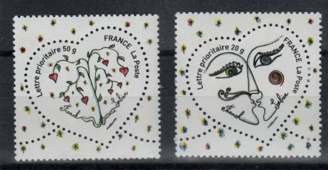 Coeurs Franck Sorbier - 2008, la série complète** n°4128 - 4129**