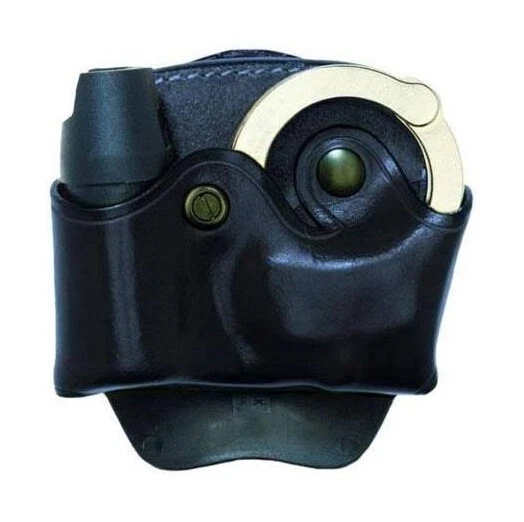 Aker Leather A619BPRU DMS Mace/Handcuff Case Black Right Handed