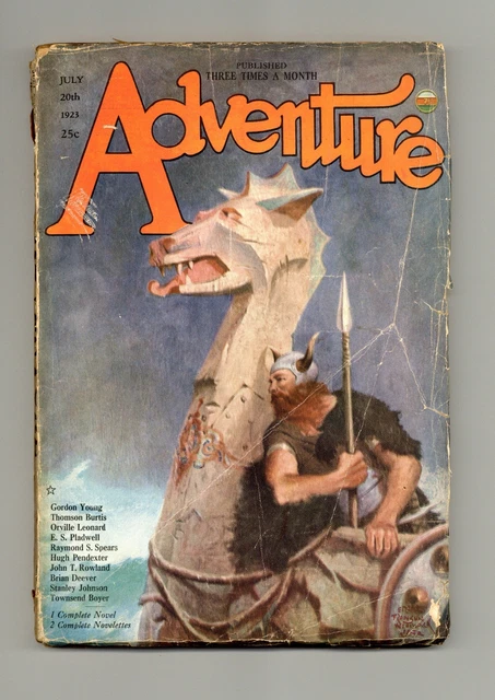 ADVENTURE PULP/MAGAZINE VOL. 41 #5 GD+ 2.5 1923 £79.70 - PicClick UK