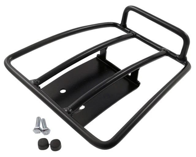 Porte-bagages arrière 70s noir pour Vespa GTS, GTV