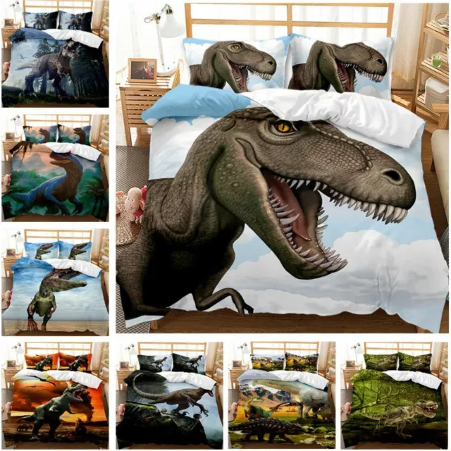 Dinosaur Collection Single/Double/Queen/King Bed Quilt Cover Set