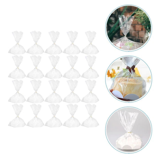20 Sets Cake Bags Cake Mat Packaging Homemade Bread Bags Paper Bag