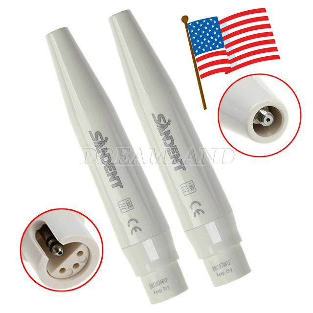 2*Ultrasonic Electric Piezo Scaler Deluxe Scaling Handpiece Fit SATELEC DTE VW