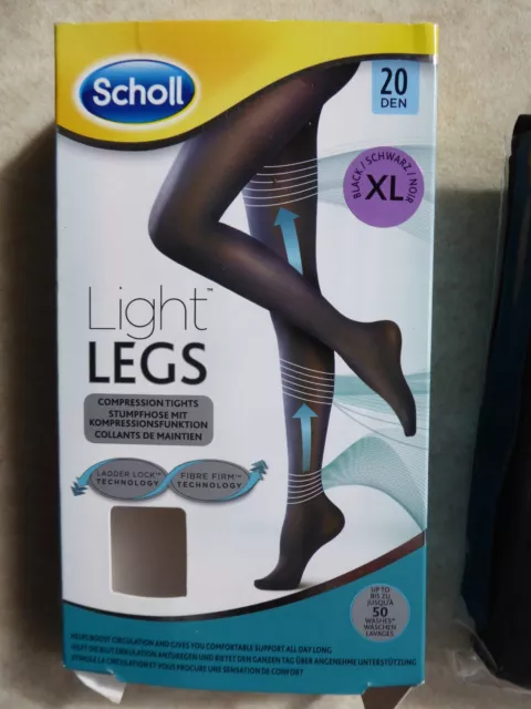 Collants SCHOLL Light LEGS 20D Noir