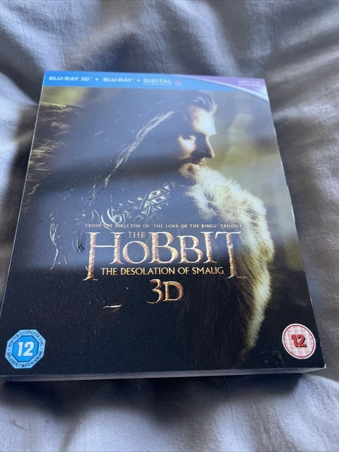 The Hobbit - Desolation Of Smaug (Blu-ray 3D, 2014)