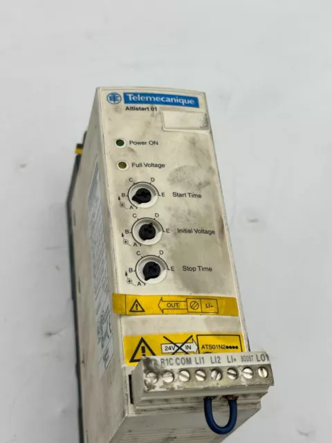 Telemecanique Altistart 01 Ats01N222Qn V1.1 Ie01 Iec/En 60947-4-2