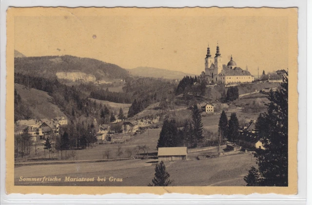 AK Graz, Sommerfrische Mariatrost, 1937