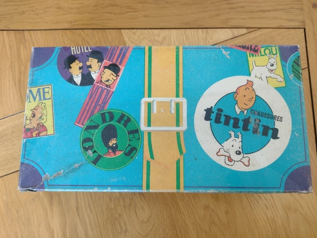 Boîte Tintin Vintage MAKO Moulage - Neuve Scellée - Années 70