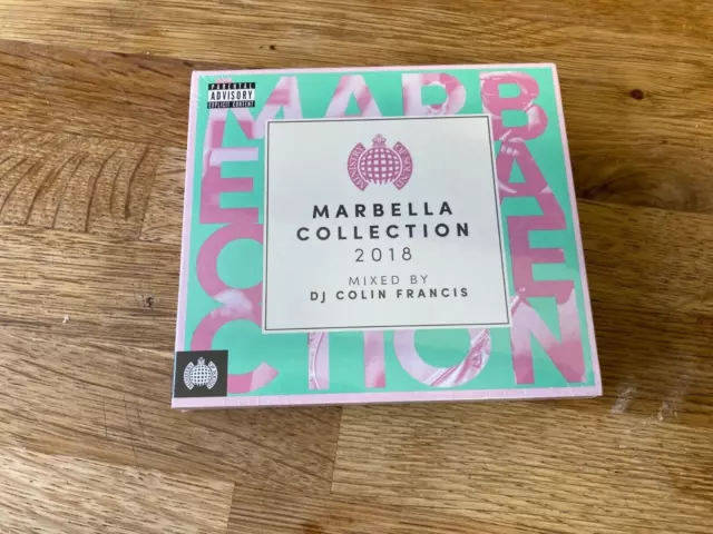 ministry of sound marbella collection 2018 treble cd new sealed