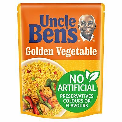 Uncle Ben's Special Golden Vegetable (Riz aux légumes) - 250 g - Lot de 4