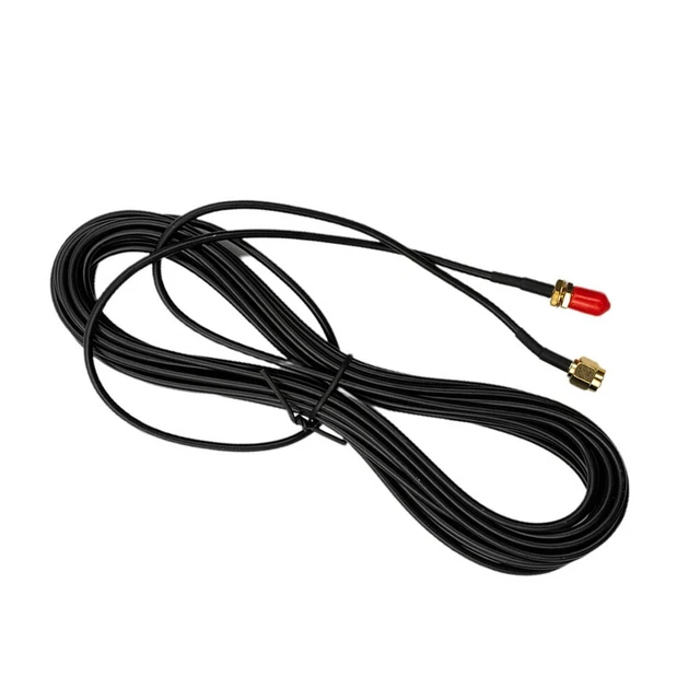 Universale SMA Cavo Antenna Connettore Maschio A Femminile Puro Rame RG174
