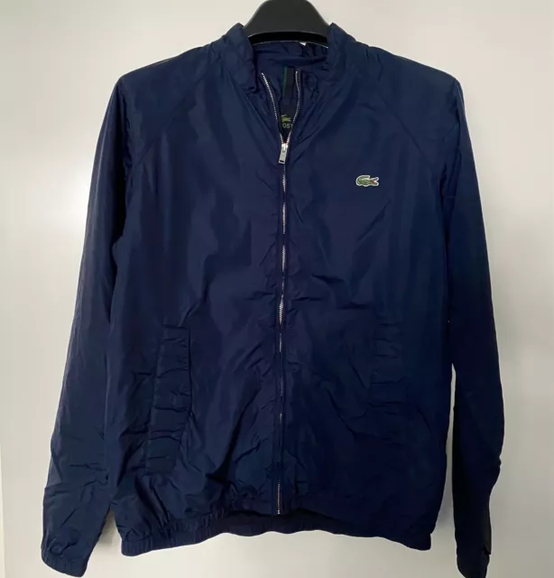 LACOSTE Windjacke / Windbreaker Gr. M (48) Dunkelblau