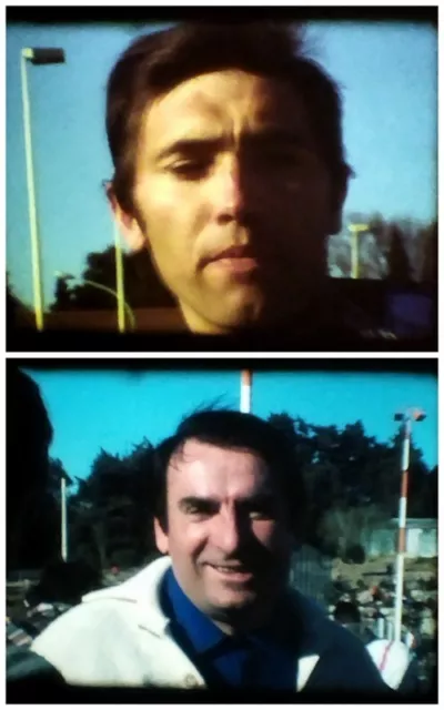 Film amateur super 8 sur le cyclisme (Eddy Merckx)