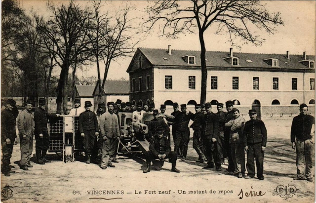CPA AK VINENNES Le Fort new. A Moment of Rest (672243)