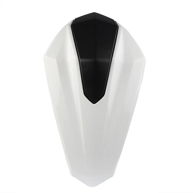 Coprisedile posteriore pila carenatura coda di cova per Kawasaki Ninja 400 2018-2023 bianco