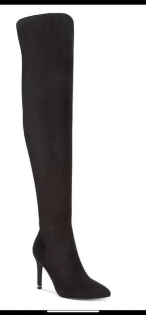 CALL IT SPRING Rosenman Over The Knee Boot Stiletto Heel Black Size 6 NIB Macys