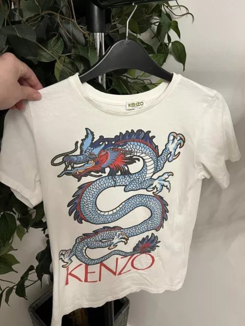 girls age 12 years kenzo t-shirt top (d)