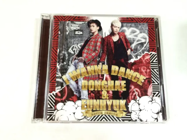 Super Junior / Donghae & Eunhyuk - I Wanna Dance - AVC1-79129/B - Japan CD DVD