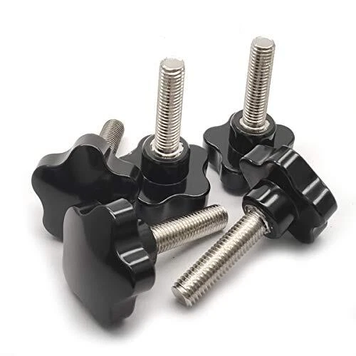 Flyshop M10 X 15mm Threaded Screw Knob - Metal Revolving Handle For Machine Tools - View #5