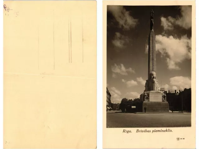 CPA AK RIGA Brivibas piemineklis. Freiheitsdenkmal LATVIA (373941)