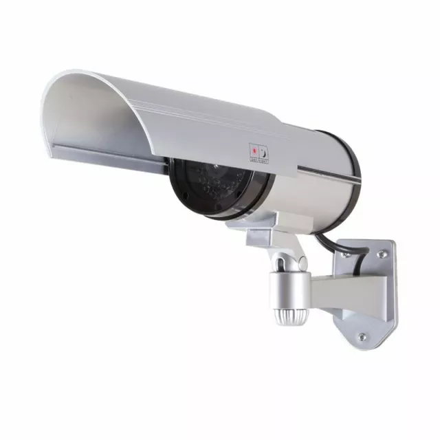 Dummy Überwachnungskamera blinkes Licht Kamera Attrappe Alarmanlage Camera CCTV 3