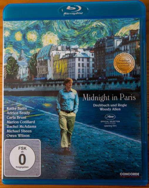BluRay: Midnight in Paris von Allen, Woody (neuwertig)