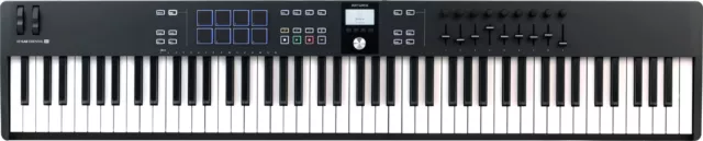 Arturia KeyLab Essential 88 MK3 BLK Midicontroller Schwarz Tasten Keyboard MIDI