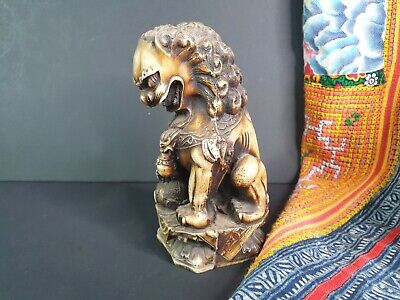 Old Chinese Cast Foo / Fu Dog Lion …beautiful collection & display piece 3