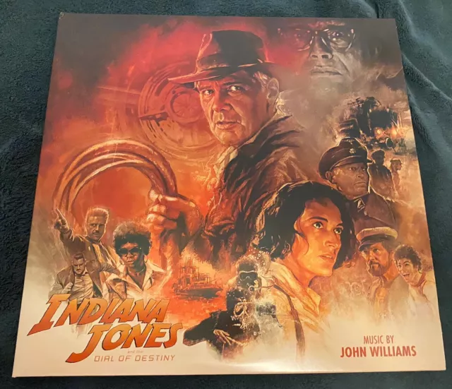 Indiana Jones And The Dial Of Destiny Soundtrack John Williams Vinyl Lp