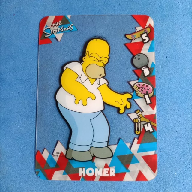 Lamincard Edibas 2013 - The Simpsons - N°17 Homer