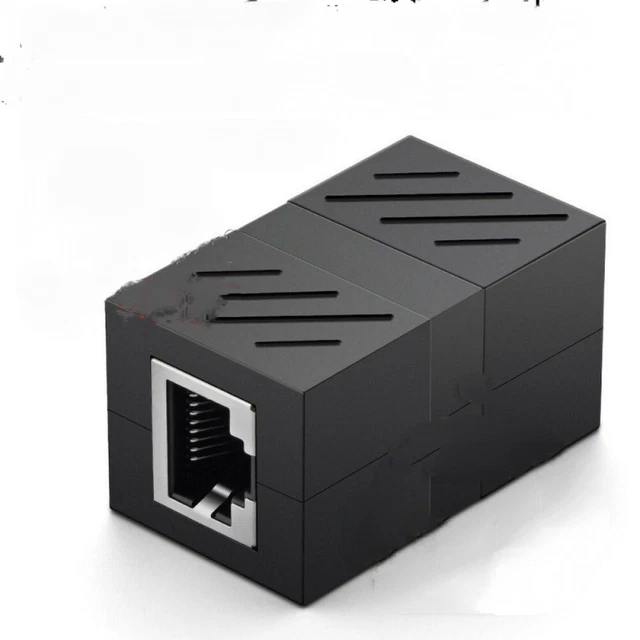 Rj45 Network Cable Double-Shielded Network Straight-Through Connector Butt