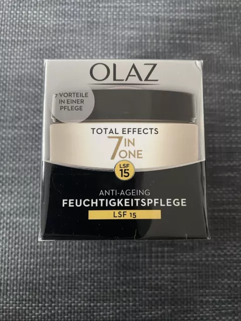 Olaz Total Effects 7 in One Anti Aging Ageing Tagescreme Feuchtigkeit 50 ml neu