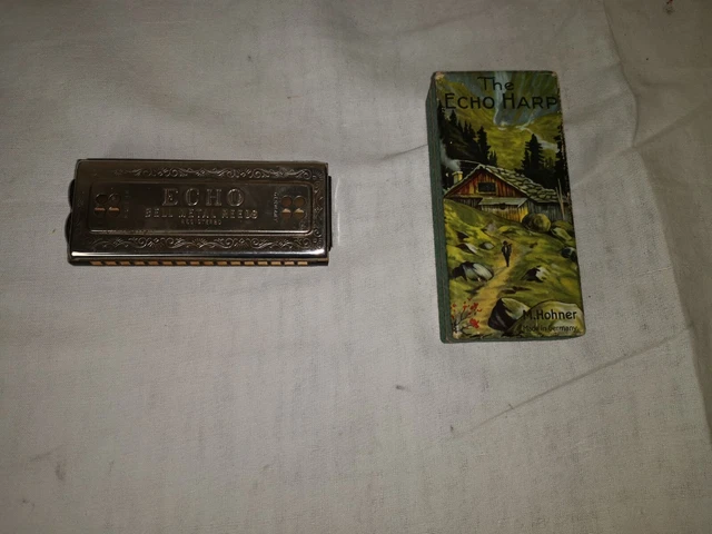 harmonica the echo harp m. hohner